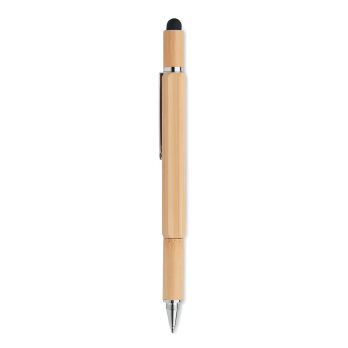 TOOLBAM Bolígrafo bambú nivel - Escritura - Regalo Promocional Personalizado - imagen 4