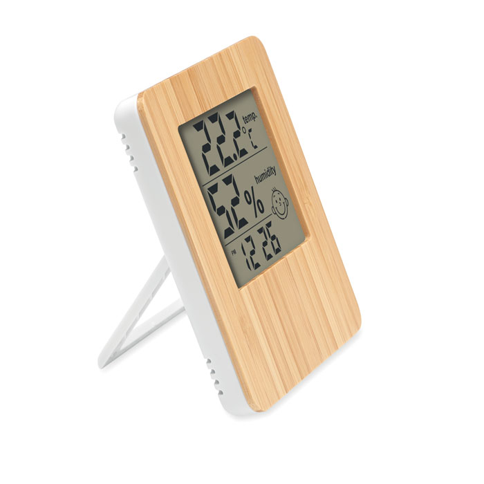 SUNCITY Estación meteorológica bambú - Tecnología - Regalo Promocional Personalizado - imagen 3