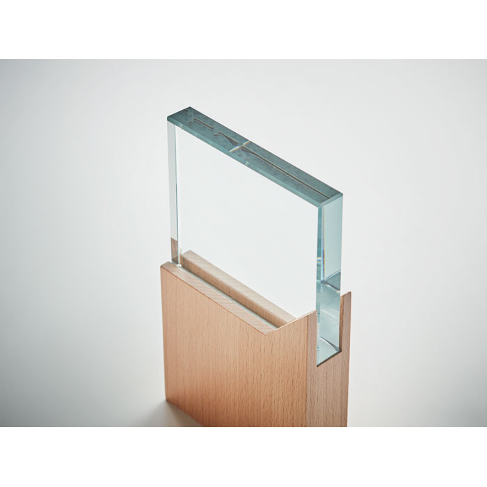 ZEAL Placa o trofeo de cristal - Trofeos - Regalo Promocional Personalizado - imagen 6