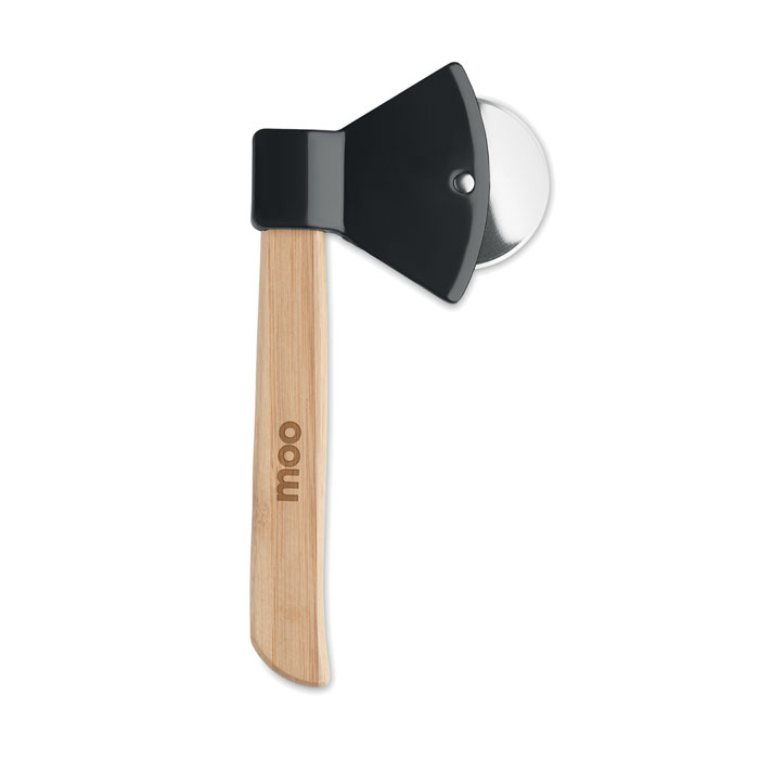 ZAZA Cortador de pizza de bambú - Otros accesorios cocina - Regalo Promocional Personalizado - imagen 4