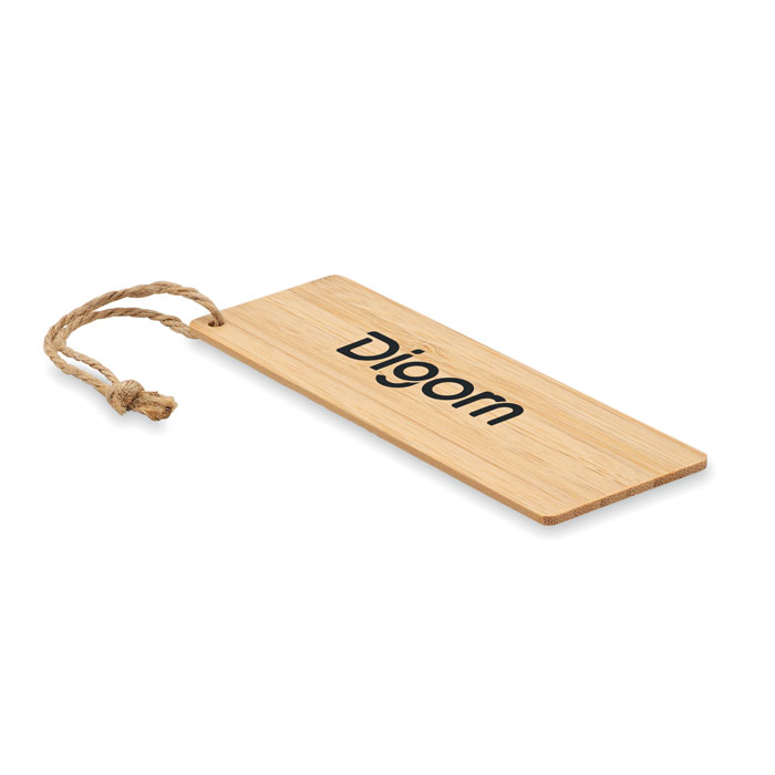KUMAKU Marcapáginas de bambú - Oficina - Regalo Promocional Personalizado - imagen 3