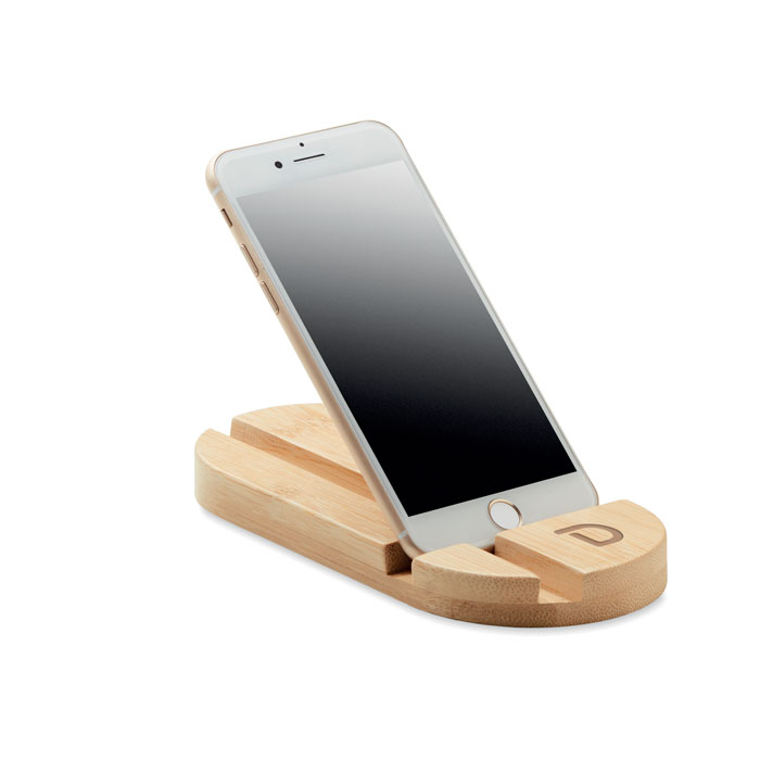 ROBIN Soporte bambú tablet - Tecnología - Regalo Promocional Personalizado - imagen 6
