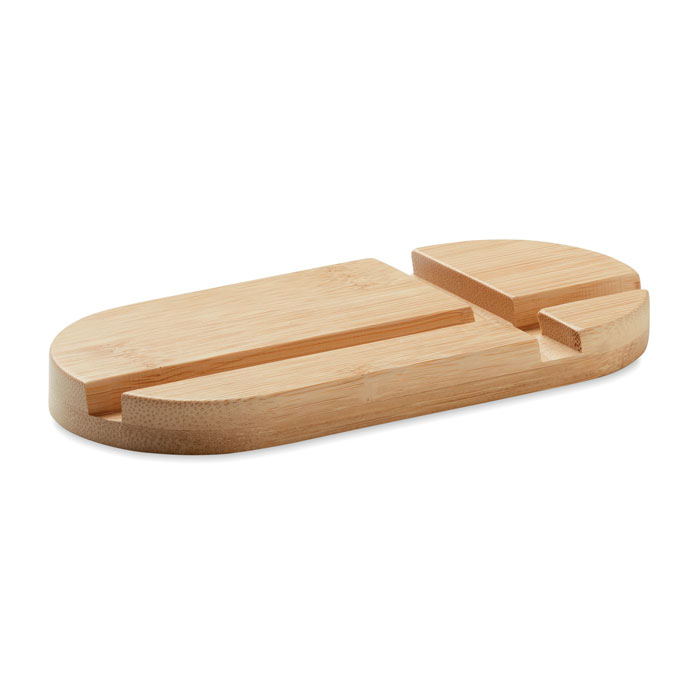 ROBIN Soporte bambú tablet - Tecnología - Regalo Promocional Personalizado - imagen 4
