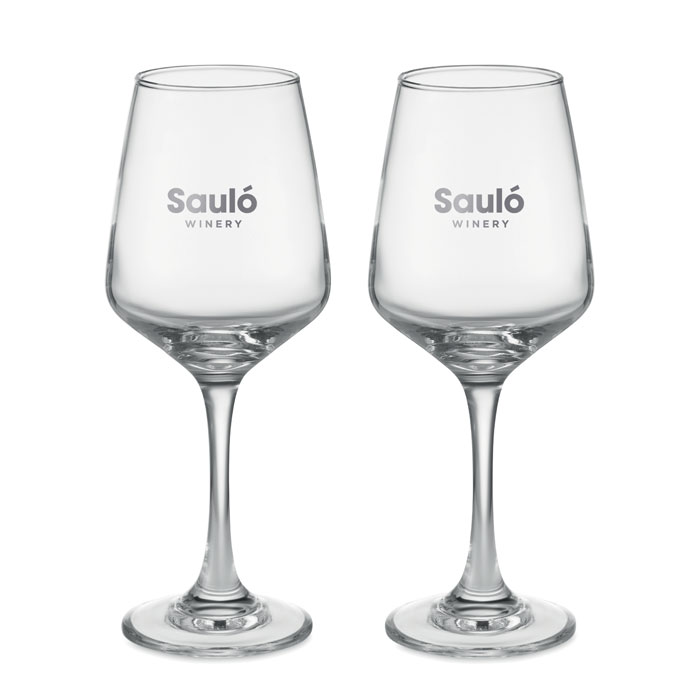 CHEERS Juego de 2 copas de vino - Tazas y vasos personalizados - Regalo Promocional Personalizado - imagen 4
