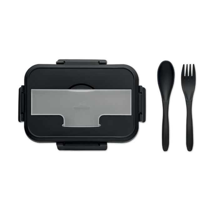 MAKAN Fiambrera con cubiertos en PP - Hogar - Regalo Promocional Personalizado - imagen 3