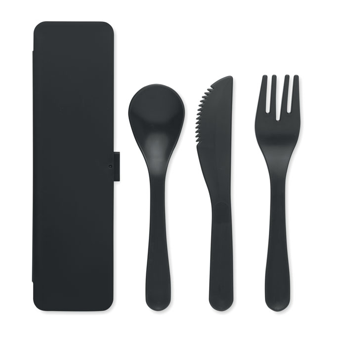 RIGATA Juego de cubiertos en PP - Otros accesorios cocina - Regalo Promocional Personalizado - imagen 4