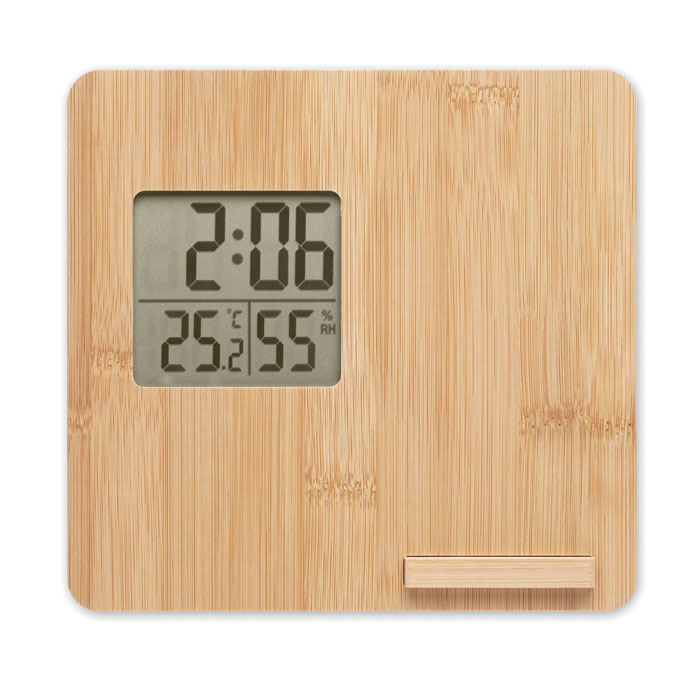 FERREL Estación meteorológica bambú - Tecnología - Regalo Promocional Personalizado - vista alternativa