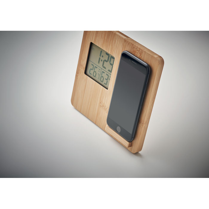 FERREL Estación meteorológica bambú - Tecnología - Regalo Promocional Personalizado - imagen 7