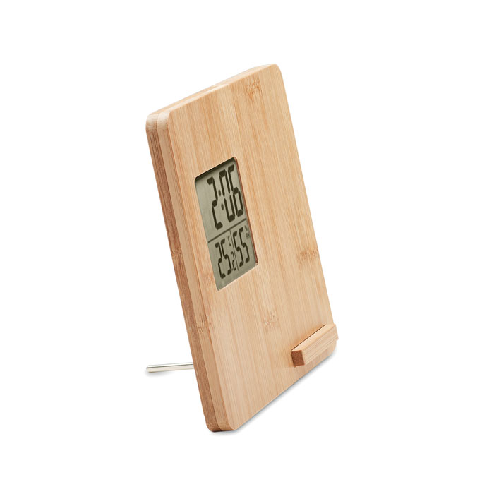 FERREL Estación meteorológica bambú - Tecnología - Regalo Promocional Personalizado - imagen 4