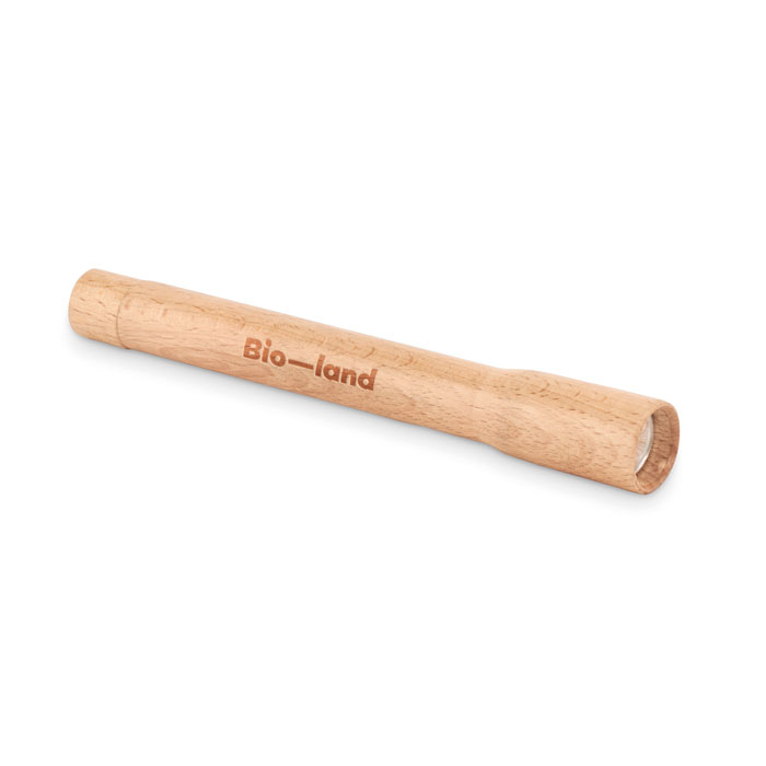 TELES Linterna de madera con luz COB - Linternas personalizadas - Regalo Promocional Personalizado - imagen 3
