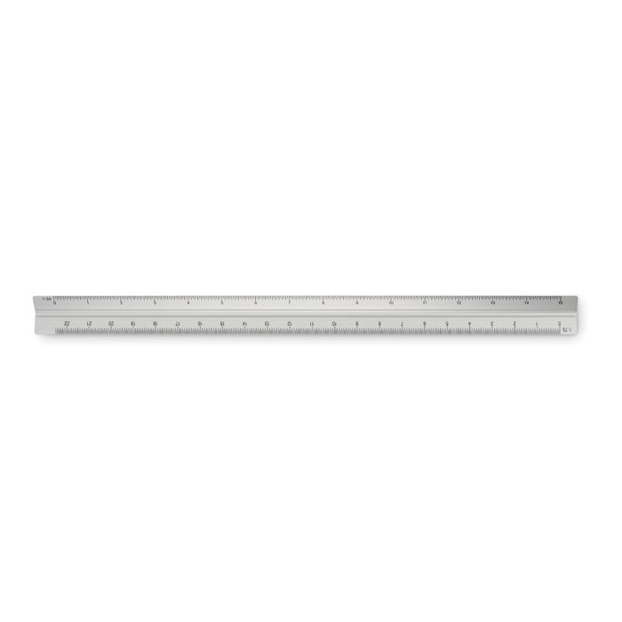 TRIA Regla de 30cm de aluminio - Otros accesorios oficina - Regalo Promocional Personalizado - vista alternativa