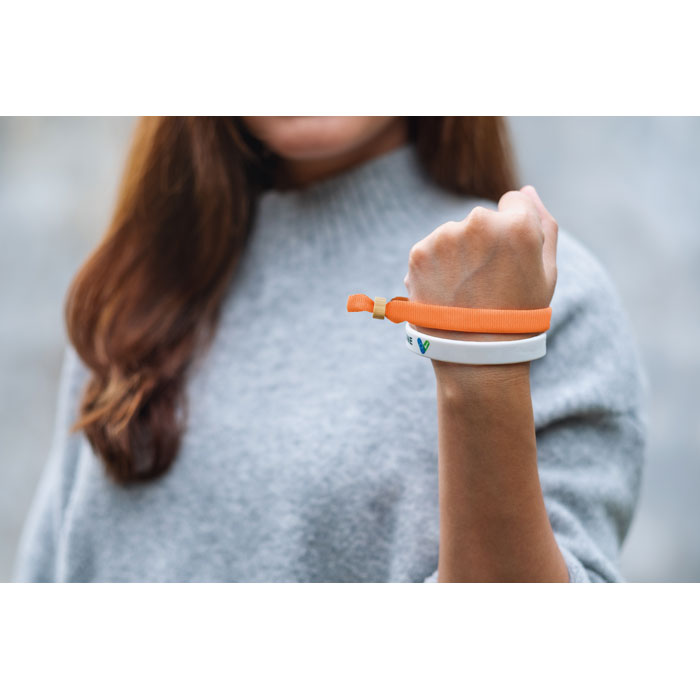 FIESTA Pulsera de poliéster RPET - Pulseras personalizadas - Regalo Promocional Personalizado - imagen 7