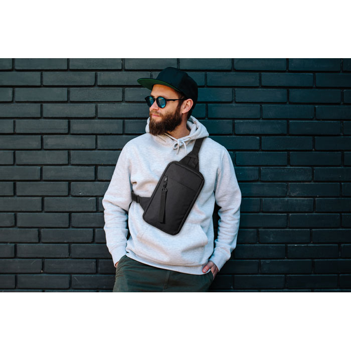 CEBAG Bolsa cruzada en 600D Rpet - Mochilas personalizadas - Regalo Promocional Personalizado - imagen 4