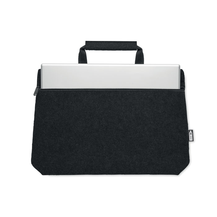 TAPLA Bolsa de fieltro portátil RPET - Fundas para portátil - Regalo Promocional Personalizado - vista alternativa