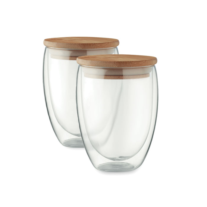 TIRANA SET Juego 2 vasos 350 ml en caja - Tazas y vasos personalizados - Regalo Promocional Personalizado - imagen 3