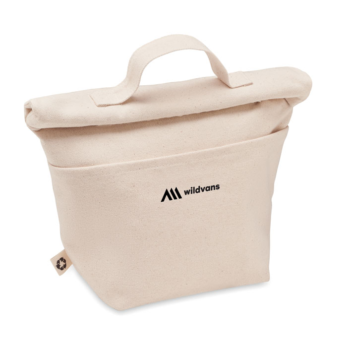 RECOBA Bolsa nevera algodón reciclado - Verano - Regalo Promocional Personalizado - imagen 4