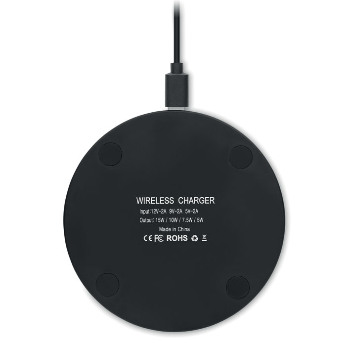 RESS Cargador inalámb. cristal 10W - Tecnología - Regalo Promocional Personalizado - imagen 4