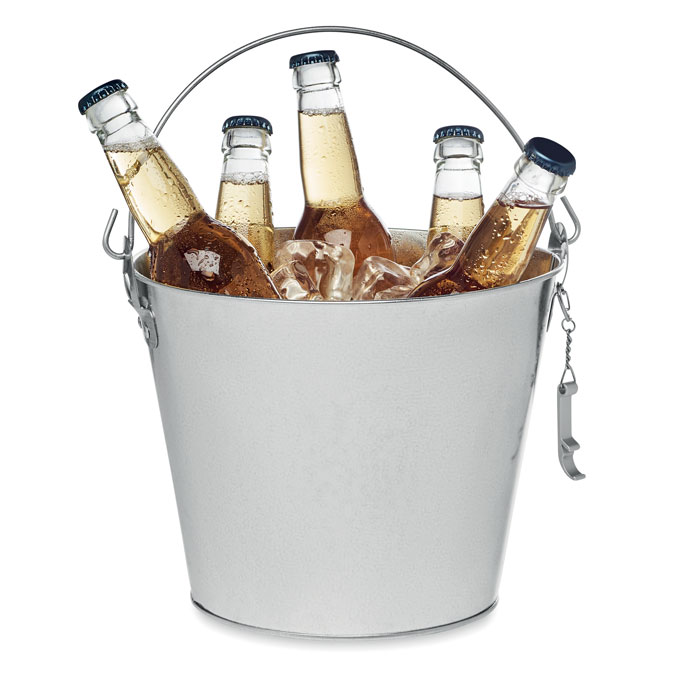 BUCKY Cubo de cerveza de metal 4L - Otros accesorios bodega - Regalo Promocional Personalizado - vista alternativa