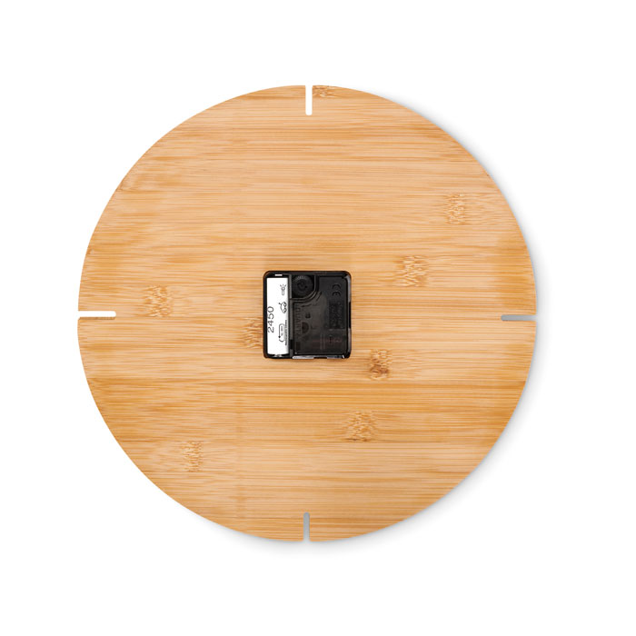 ESFERE Reloj redondo pared de bambú - Tecnología - Regalo Promocional Personalizado - vista alternativa