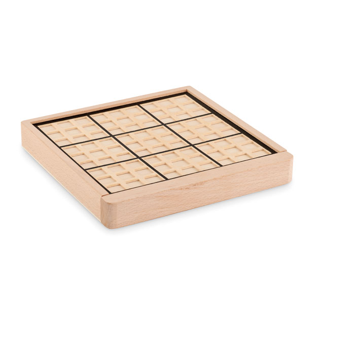 SUDOKU Juego de mesa sudoku de madera - Niños y Juegos - Regalo Promocional Personalizado - imagen 2