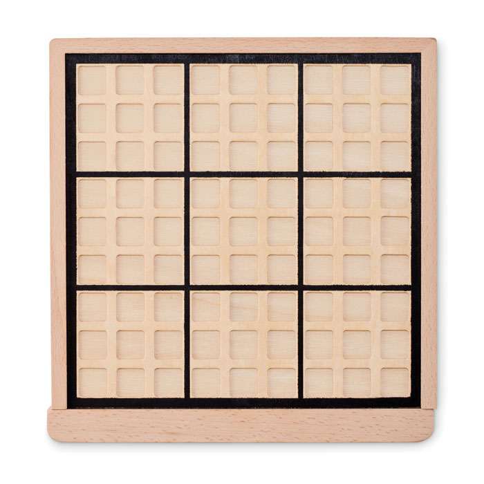SUDOKU Juego de mesa sudoku de madera - Niños y Juegos - Regalo Promocional Personalizado - imagen 3