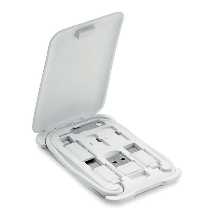 YAPO+ Kit con cable 3 en 1 y soporte - Tecnología - Regalo Promocional Personalizado - imagen 3