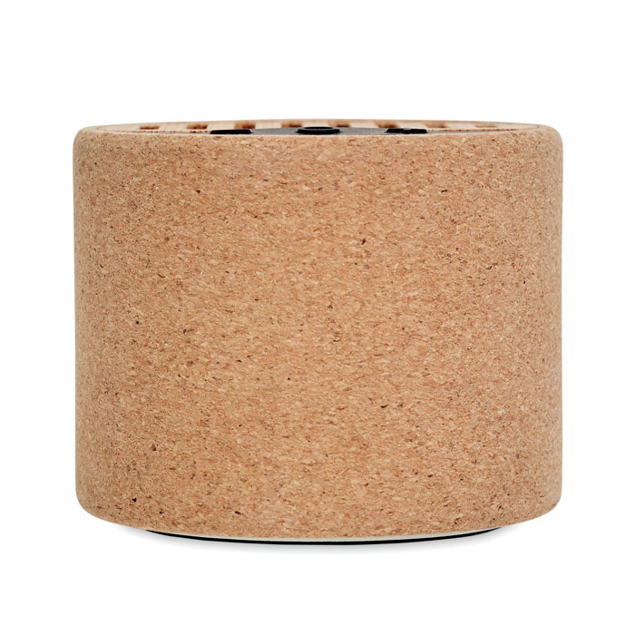 ROUND + Altavoz redondo de corcho - Tecnología - Regalo Promocional Personalizado - vista alternativa