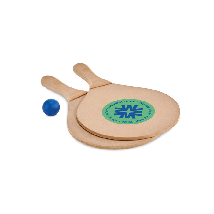 RAQUET Juego de tenis de playa - Verano - Regalo Promocional Personalizado - imagen 5