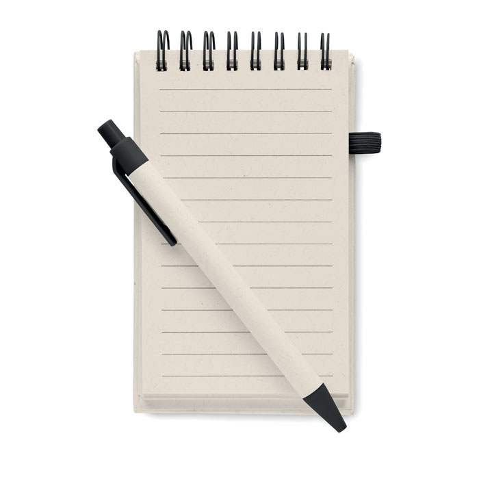MITO SET Libreta de cartón reciclado A6 - Oficina - Regalo Promocional Personalizado - imagen 4