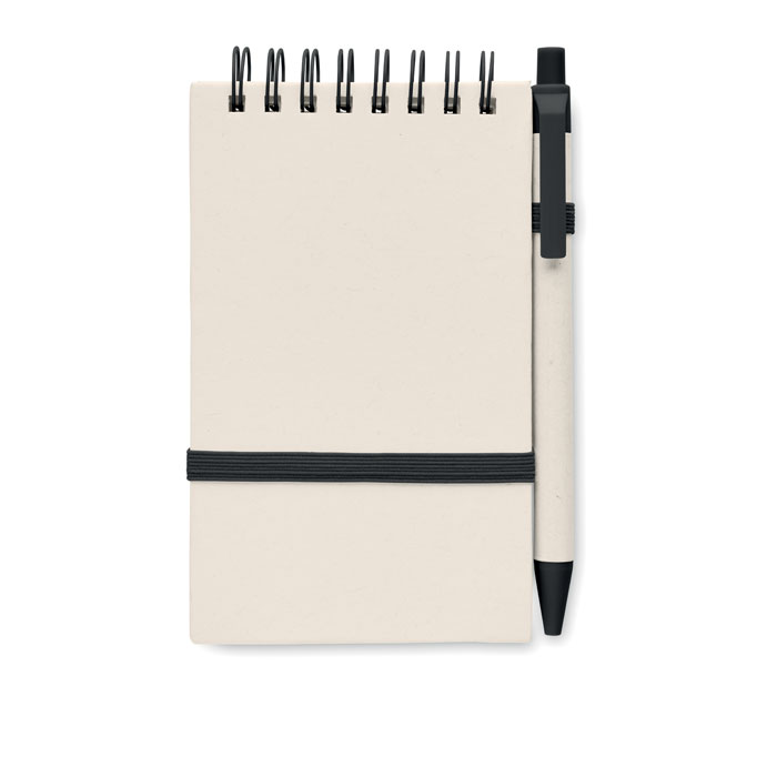 MITO SET Libreta de cartón reciclado A6 - Oficina - Regalo Promocional Personalizado - imagen 3