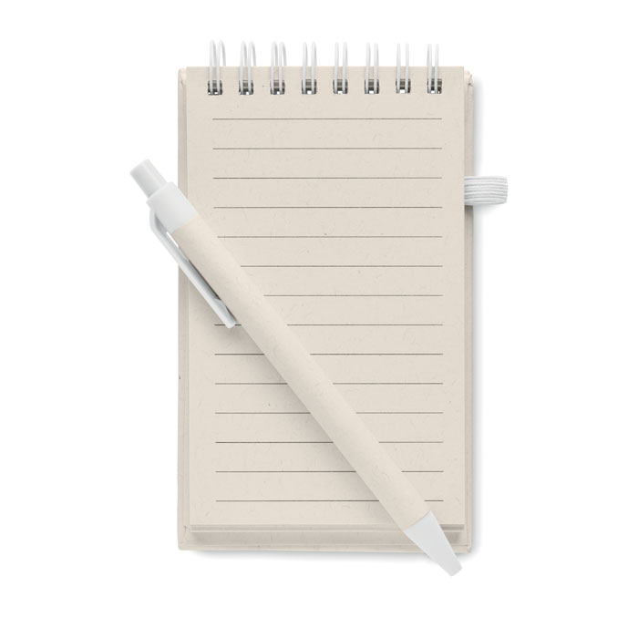 MITO SET Libreta de cartón reciclado A6 - Oficina - Regalo Promocional Personalizado - imagen 9