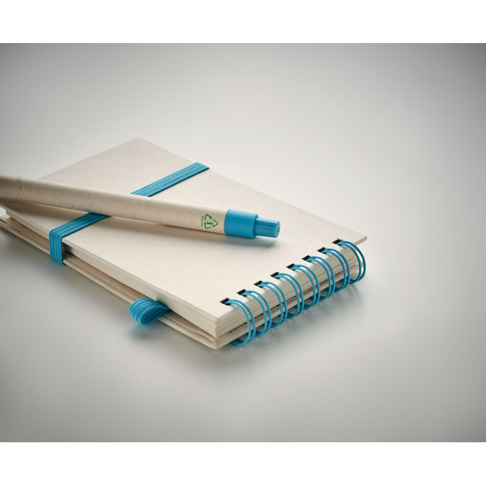 MITO SET Libreta de cartón reciclado A6 - Oficina - Regalo Promocional Personalizado - imagen 16