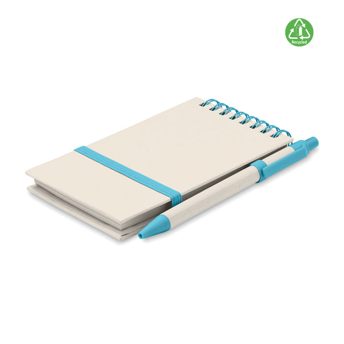 MITO SET Libreta de cartón reciclado A6 - Oficina - Regalo Promocional Personalizado - imagen 11