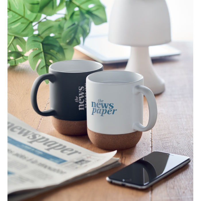 MATT Taza cerámica corcho 300 ml - Tazas y vasos personalizados - Regalo Promocional Personalizado - imagen 7