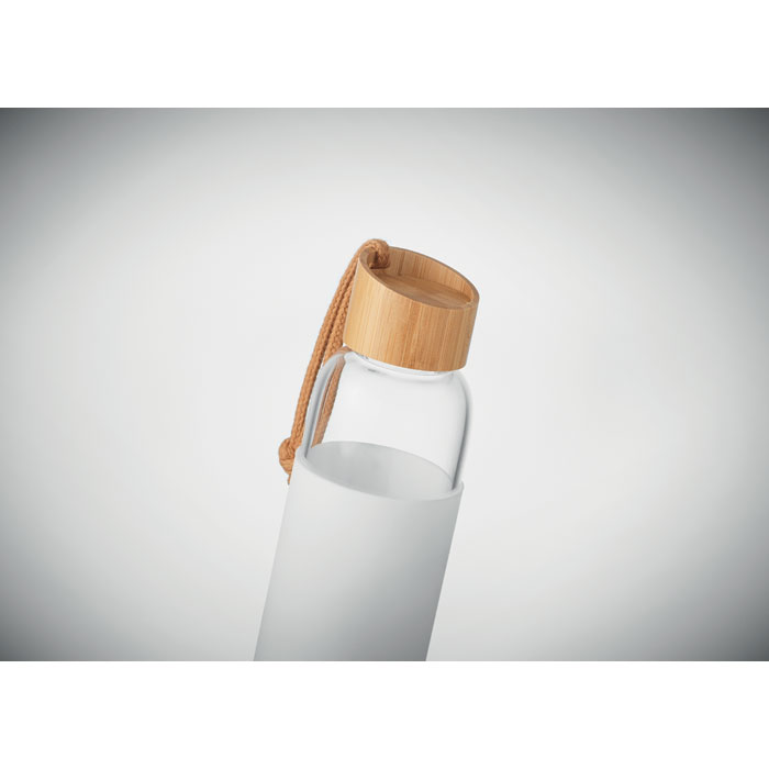 CHAI Botella vidrio 500 ml en funda - Tazas y botellas - Regalo Promocional Personalizado - imagen 4