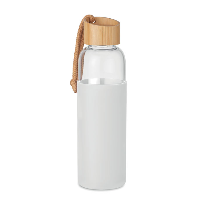 CHAI Botella vidrio 500 ml en funda - Tazas y botellas - Regalo Promocional Personalizado - imagen 3