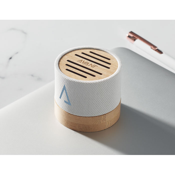 BOOL Altavoz inalámbrico RPET bambú - Tecnología - Regalo Promocional Personalizado - imagen 13