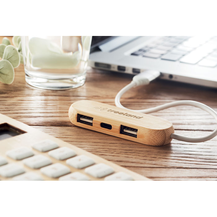 VINA C Hub USB de 3 puertos - Tecnología - Regalo Promocional Personalizado - vista alternativa