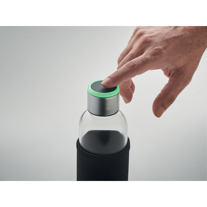 INDER Botella de vidrio con sensor - Tazas y botellas - Regalo Promocional Personalizado - imagen 4