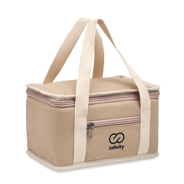 KECIL Nevera 6 latas canvas 320gr/m² - Verano - Regalo Promocional Personalizado - imagen 4