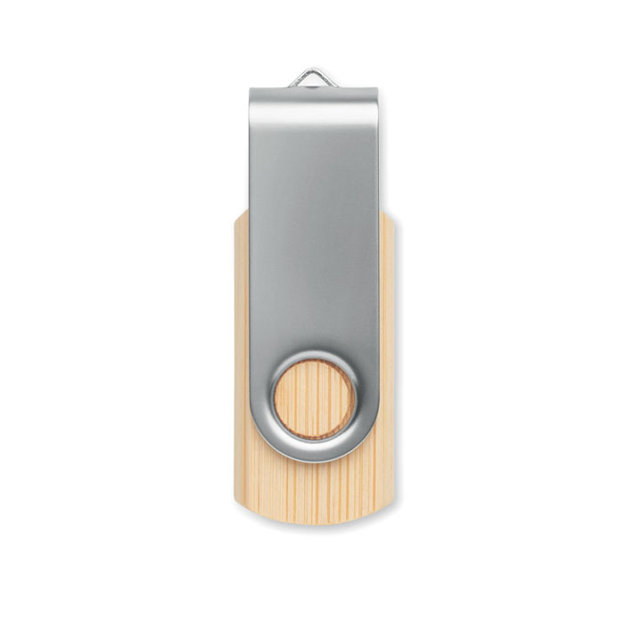 TECHMATE BAMBOO USB de bambú Techmate 16GB - Tecnología - Regalo Promocional Personalizado - vista alternativa