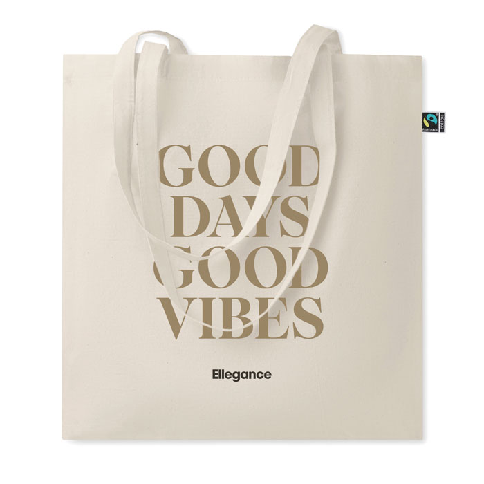 OSOLE Bolsa de algodón Fairtrade - Tote Bags personalizadas - Regalo Promocional Personalizado - imagen 3