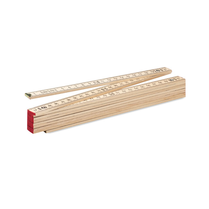 ARA Metro carpintero madera 2m - Herramientas, bricolaje y automóvil - Regalo Promocional Personalizado - imagen 3