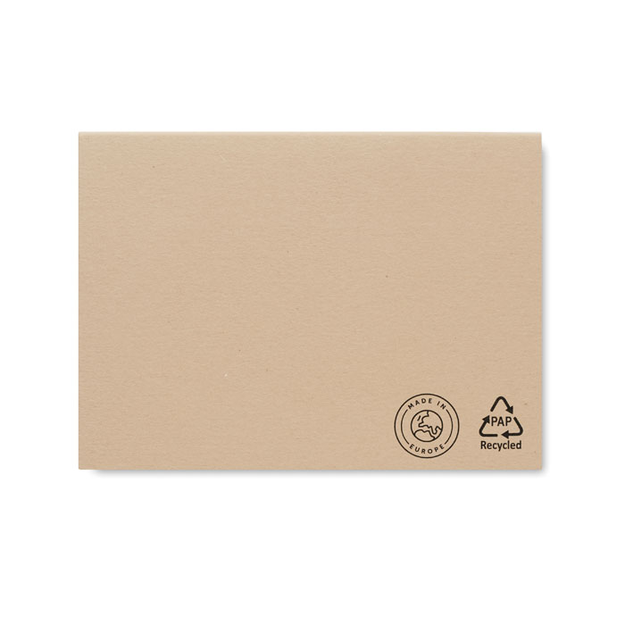 MAUI Bloc de notas papel reciclado - Oficina - Regalo Promocional Personalizado - vista alternativa