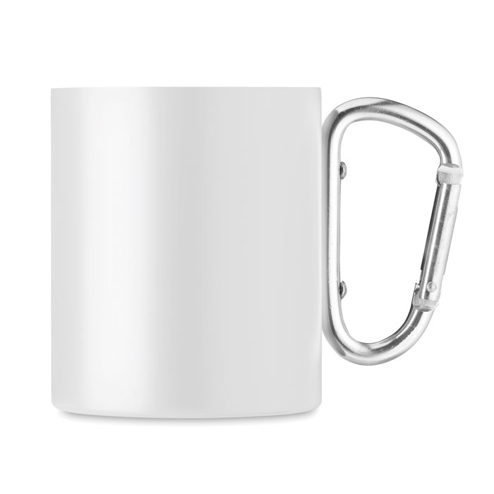 AROM Taza de metal y mosquetón - Tazas y vasos personalizados - Regalo Promocional Personalizado - vista alternativa