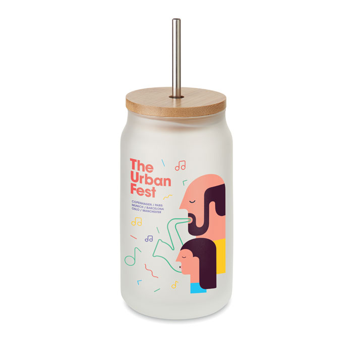 JARBLIM Tarro sublimación 400 ml - Tazas y botellas - Regalo Promocional Personalizado - imagen 6