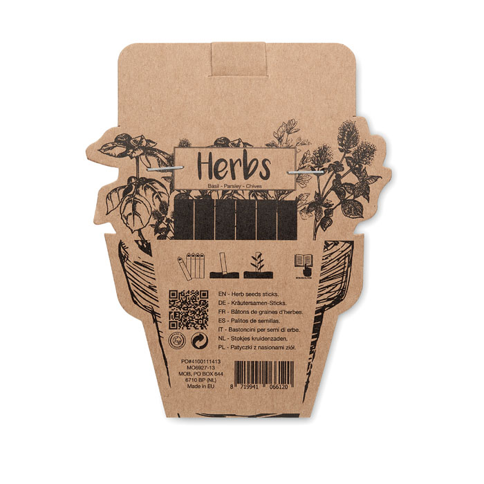 LEYTI Palitos de semillas - Jardín - Regalo Promocional Personalizado - vista alternativa