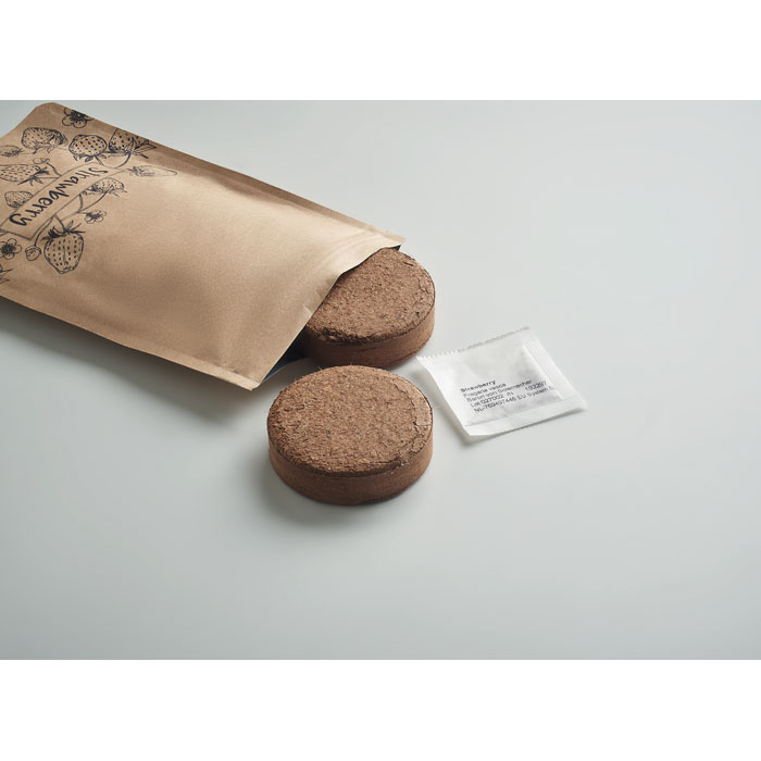 FRESA KIT Kit de cultivo de fresas - Jardín - Regalo Promocional Personalizado - imagen 5