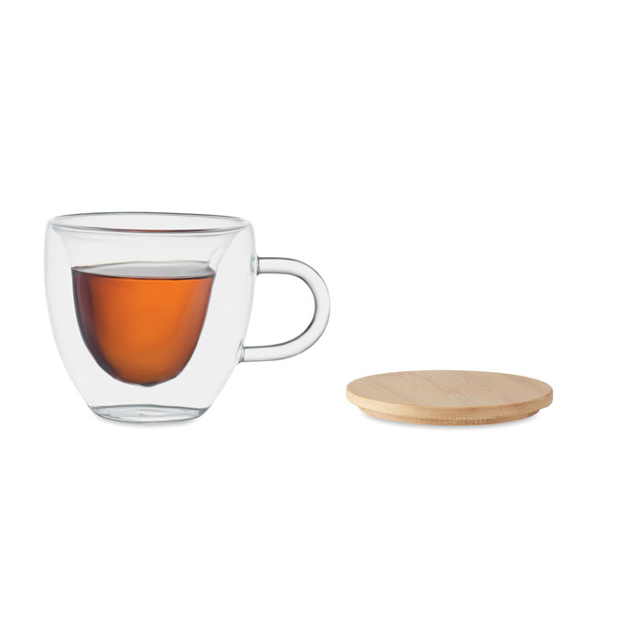 CORAMUG Taza de vidrio de borosilicato - Tazas y vasos personalizados - Regalo Promocional Personalizado - vista alternativa