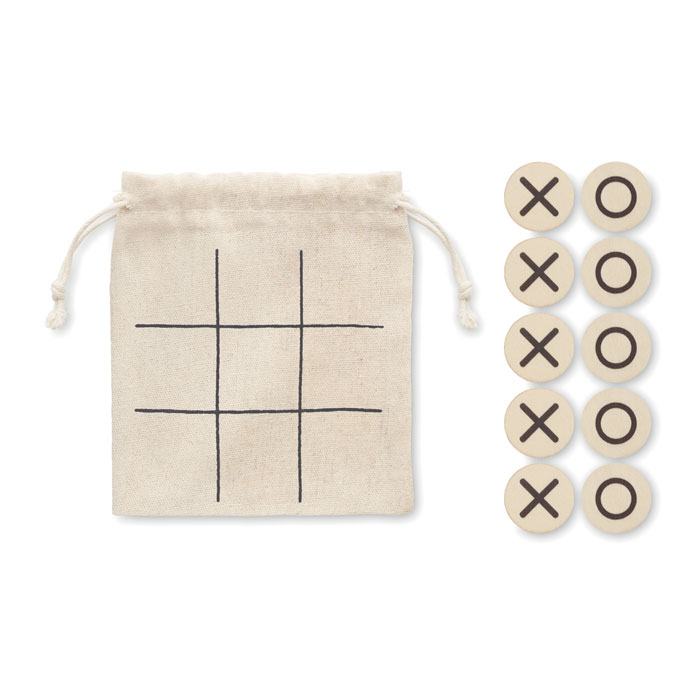 TOPOS Tres en raya de madera - Niños y Juegos - Regalo Promocional Personalizado - imagen 3